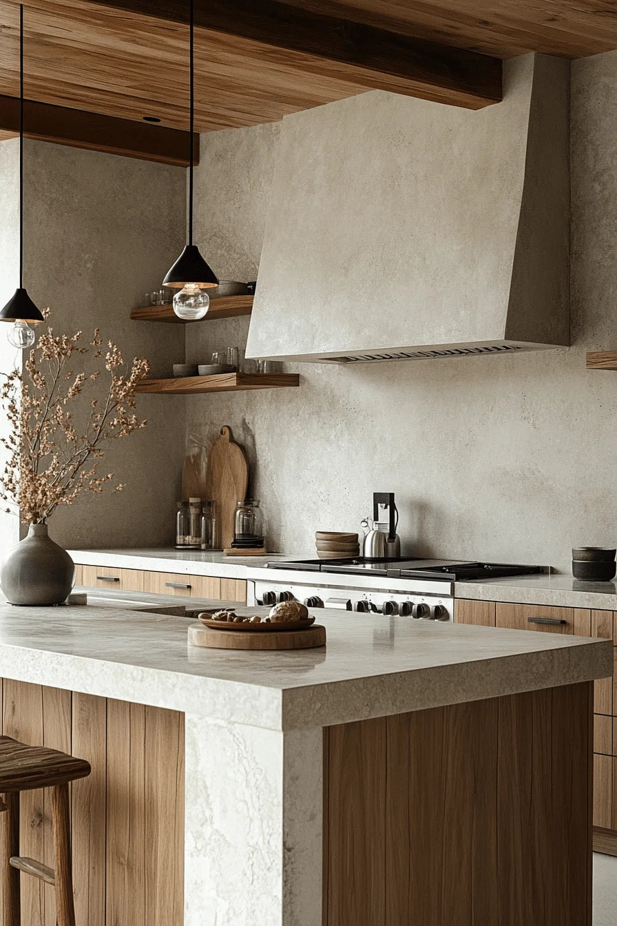 29 Japandi Style Kitchen Ideas That Bring Calm, Joy, and Everyday Beauty 27 japandi style kitchen