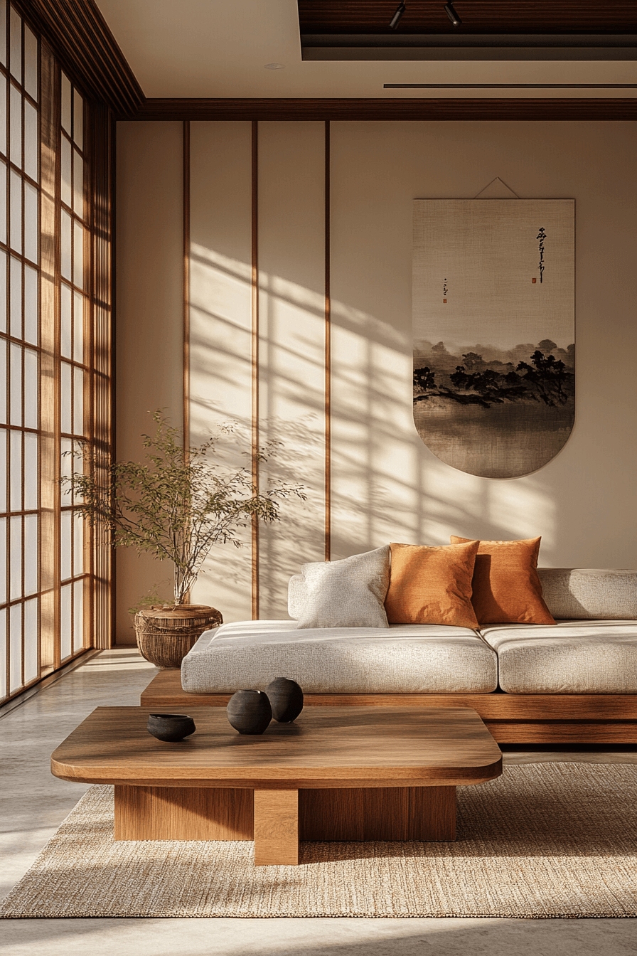 japandi living room