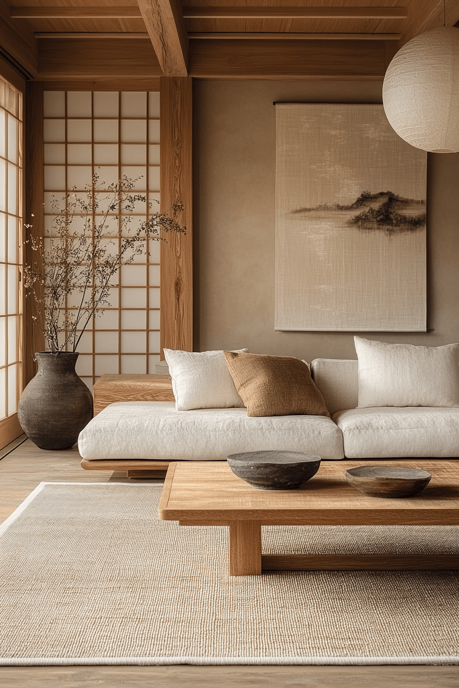 japandi living room