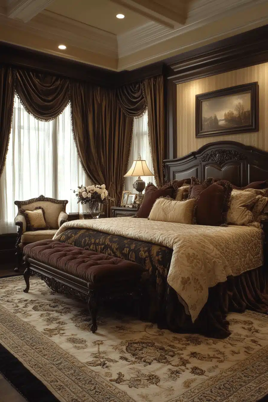 Luxury bedroom master