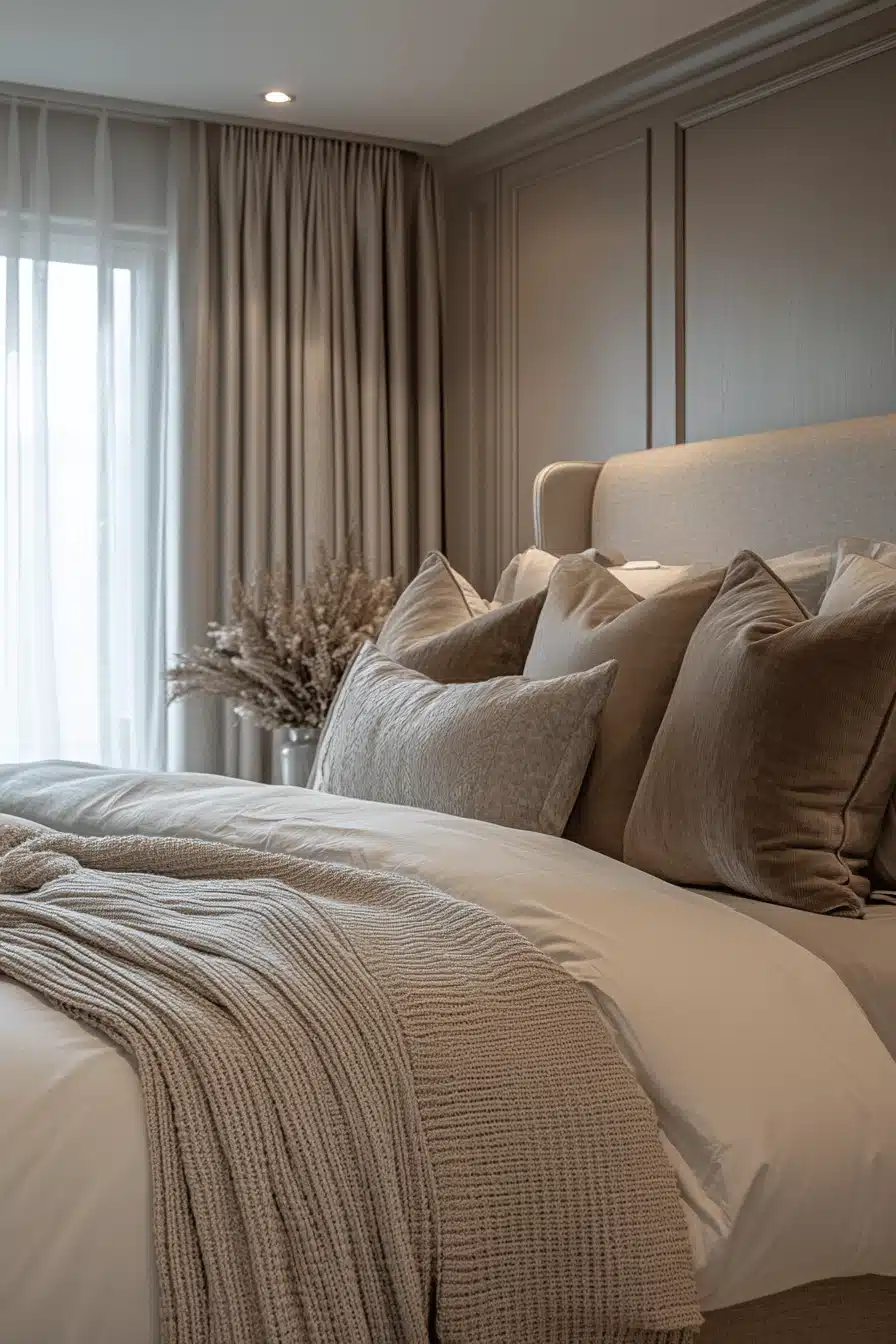 Luxury bedroom master