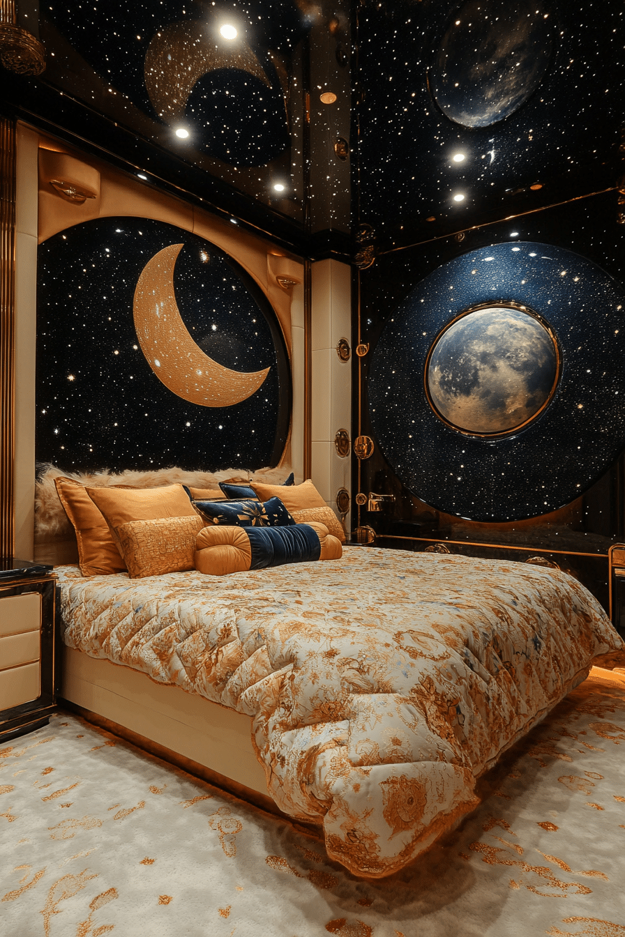 Luxury bedroom master
