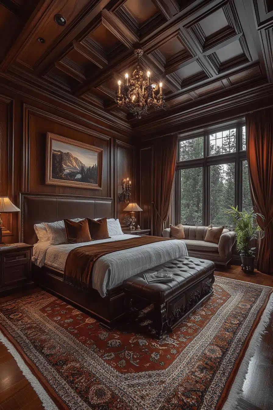 Luxury bedroom master