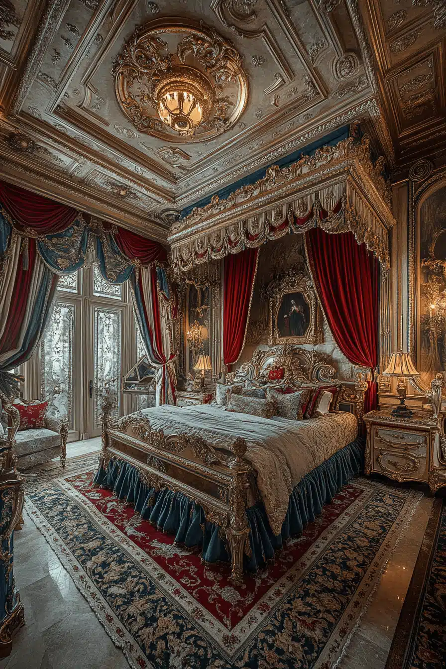 Luxury bedroom master