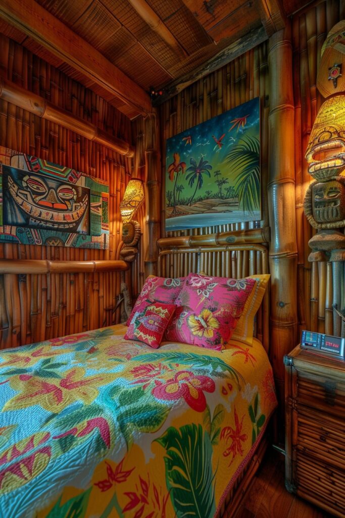Tiki Festival Bedroom