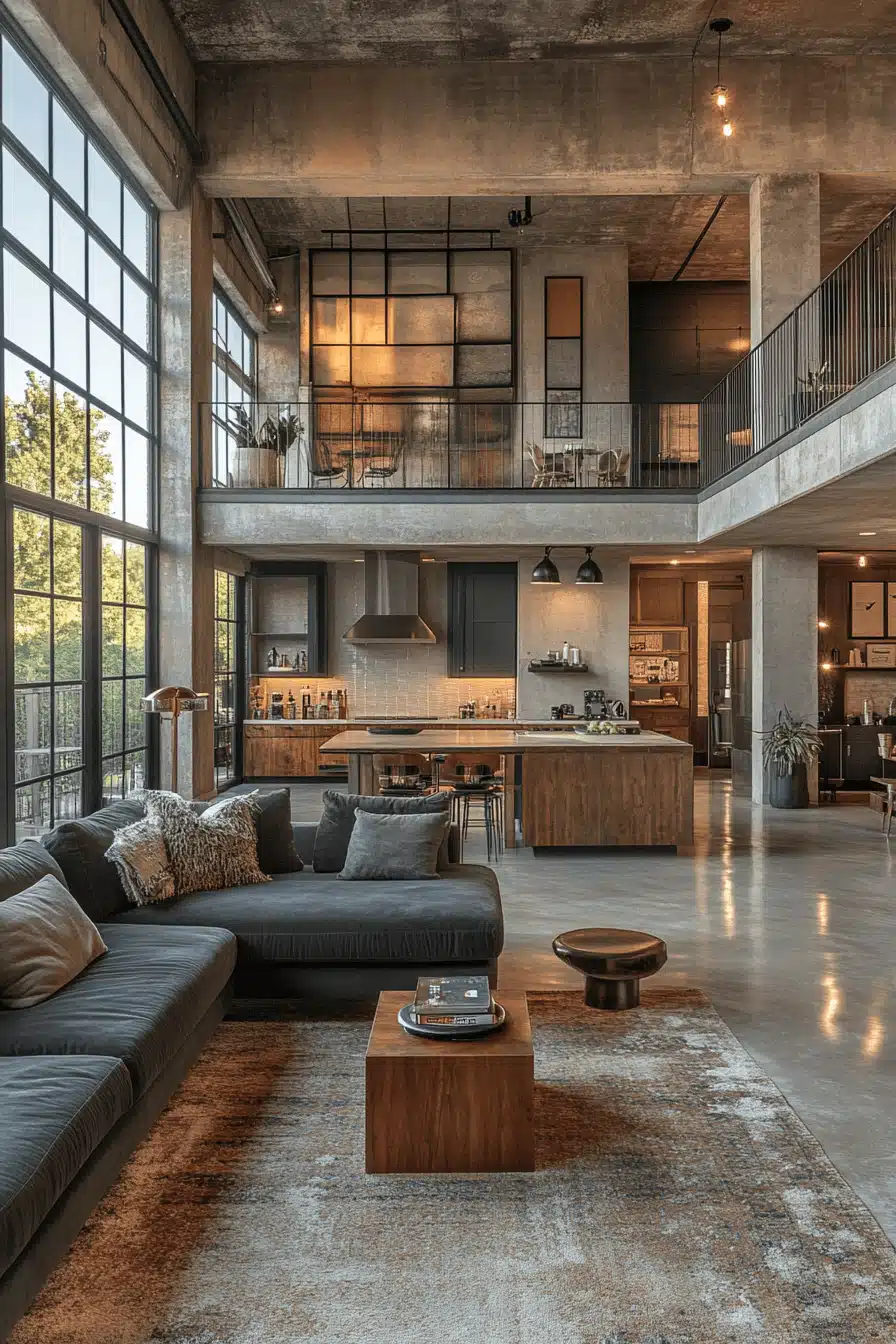industrial chic interior