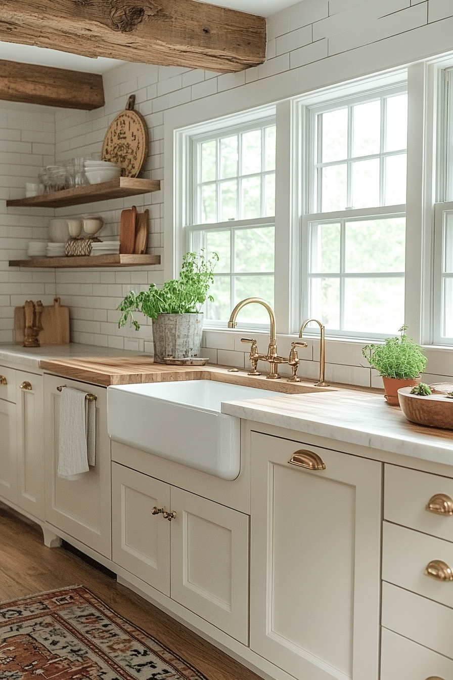 cottage core kitchen