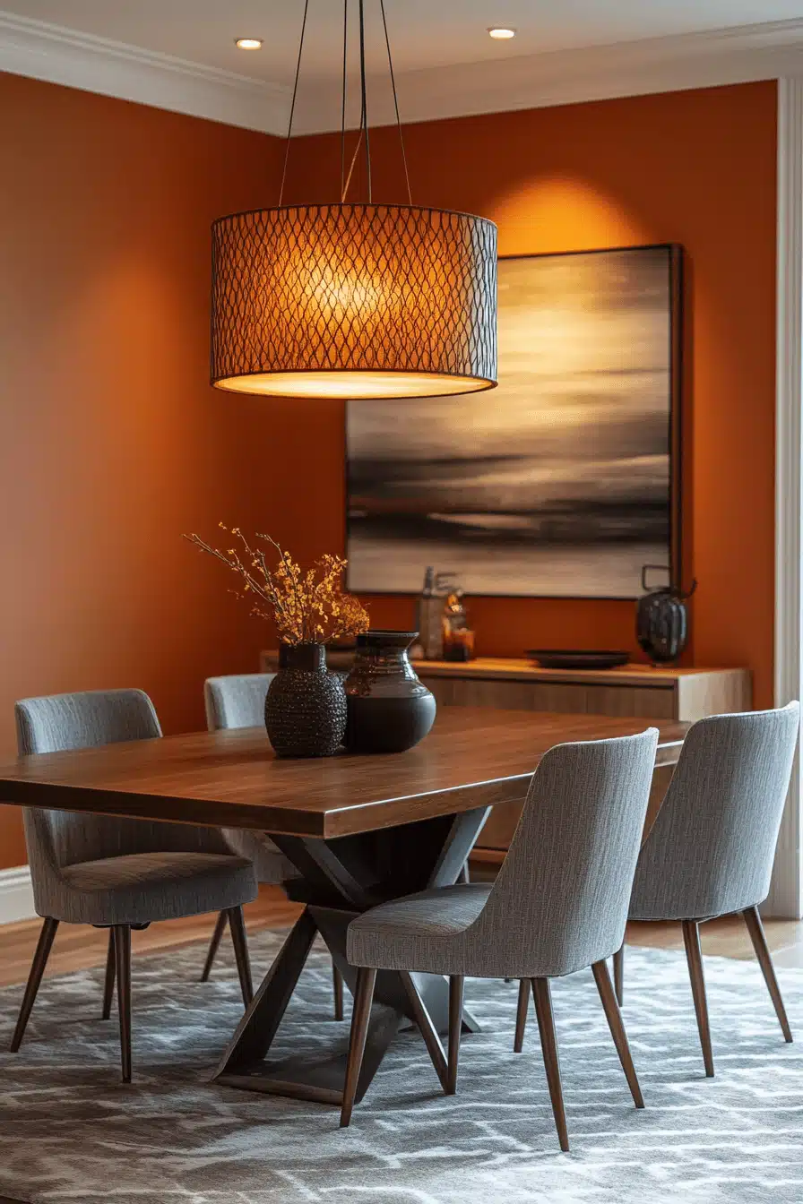 modern victorian dining room