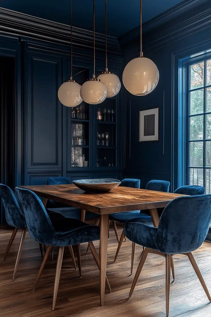 modern victorian dining room