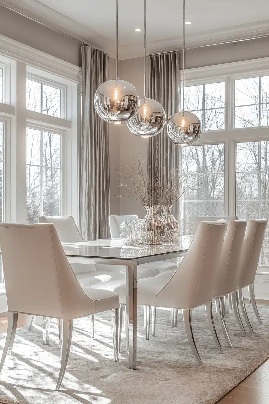 modern victorian dining room