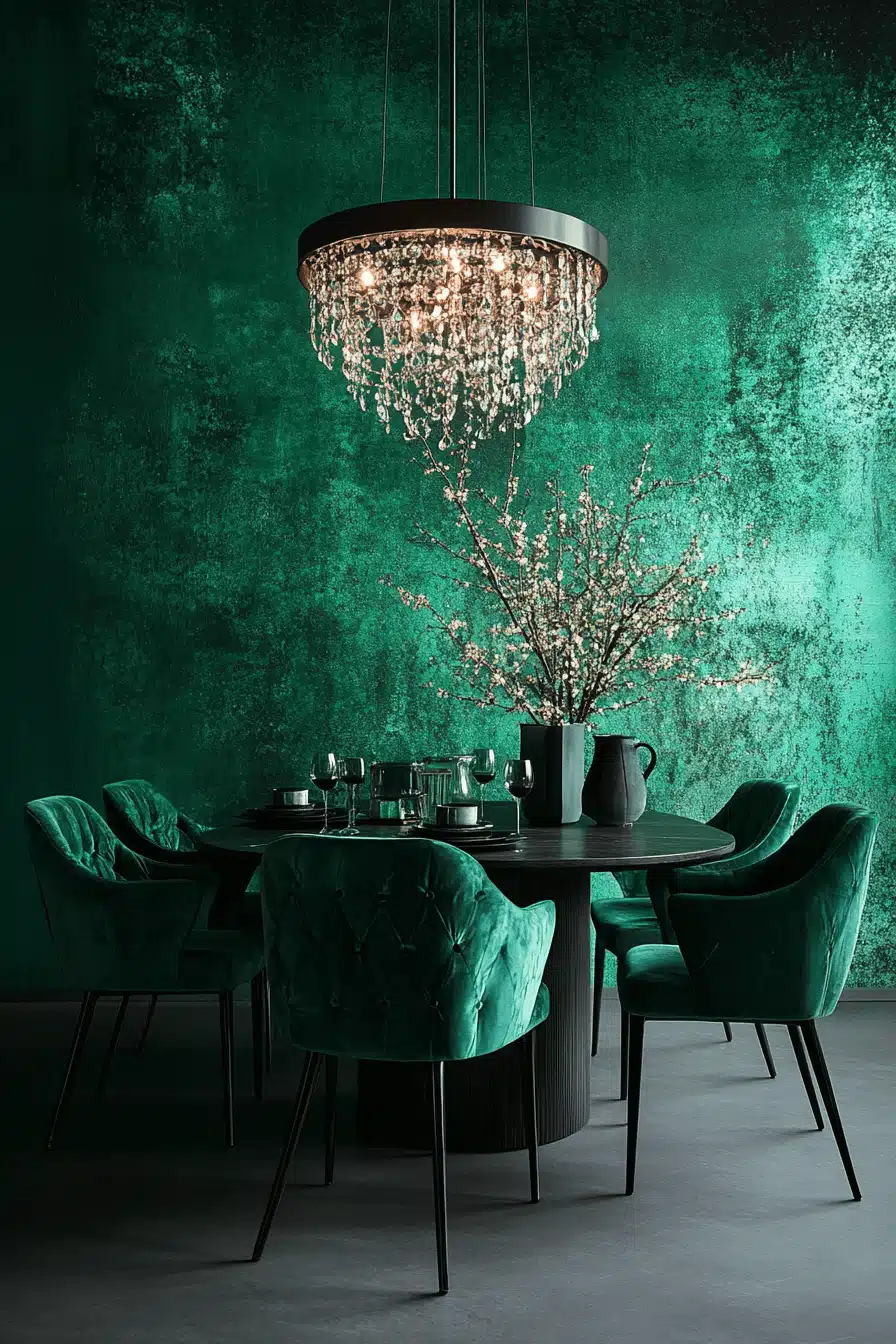 modern victorian dining room