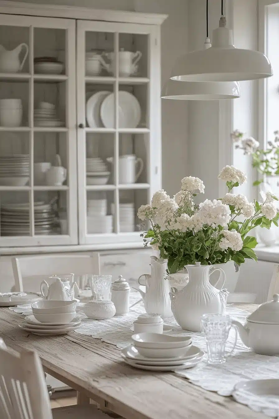 modern victorian dining room