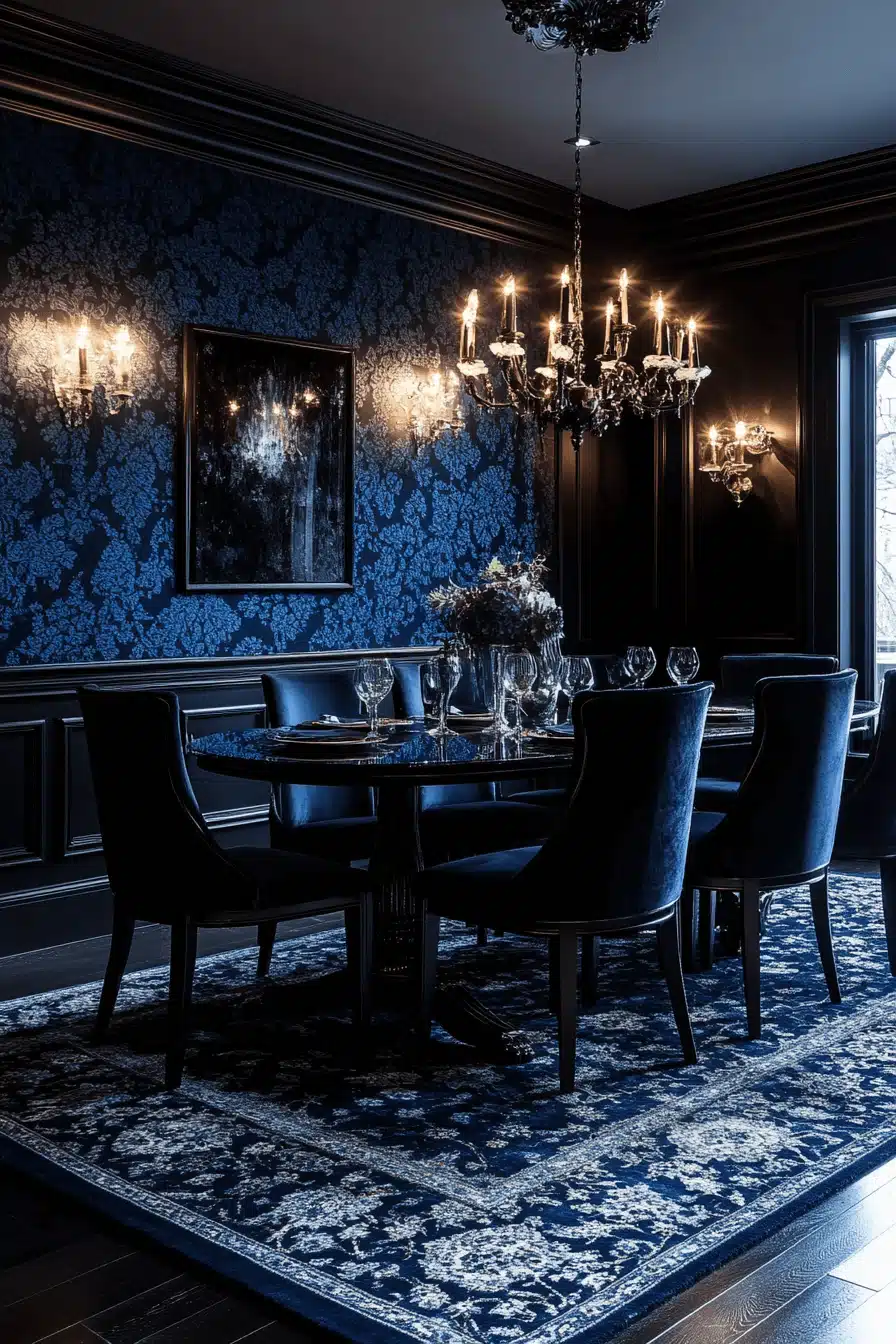 modern victorian dining room