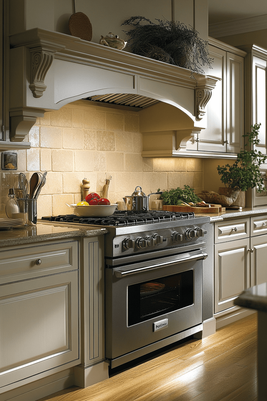 greige kitchen cabinets
