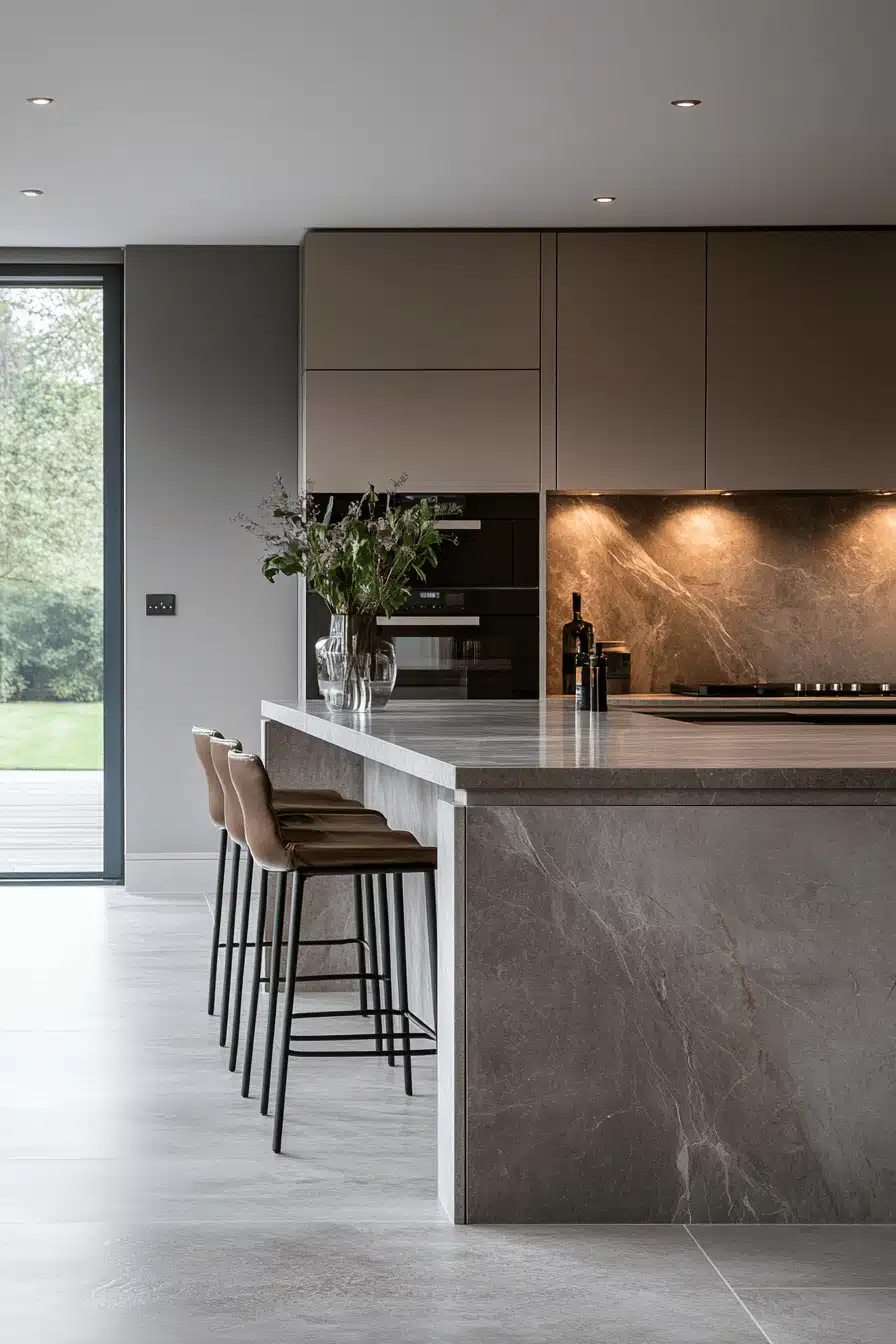 grey kitchen