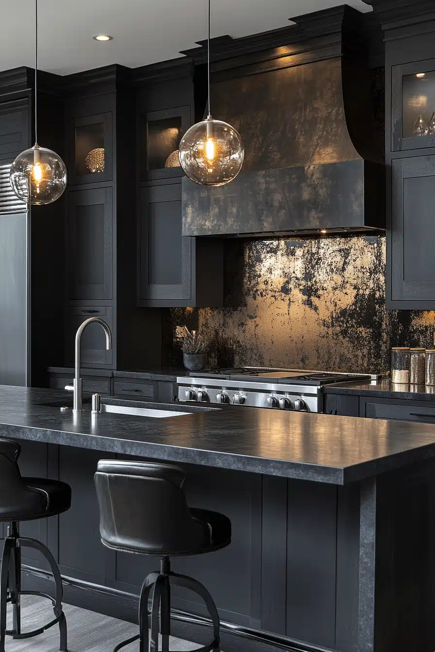 grey kitchen