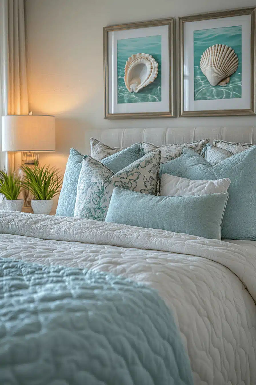coastal cottage bedroom