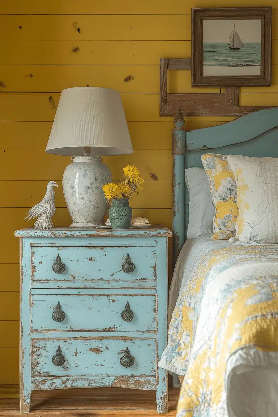 coastal cottage bedroom
