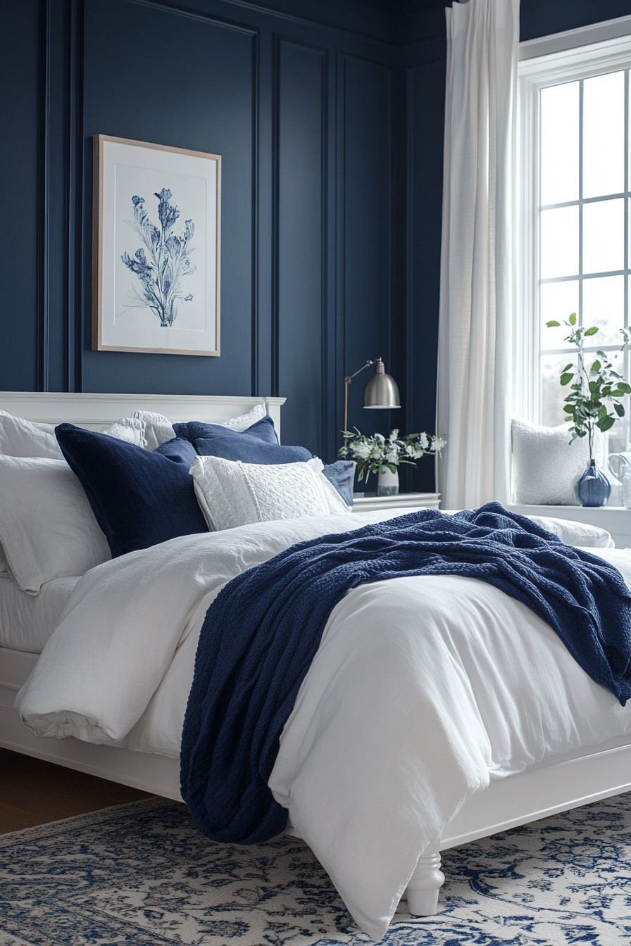 coastal cottage bedroom
