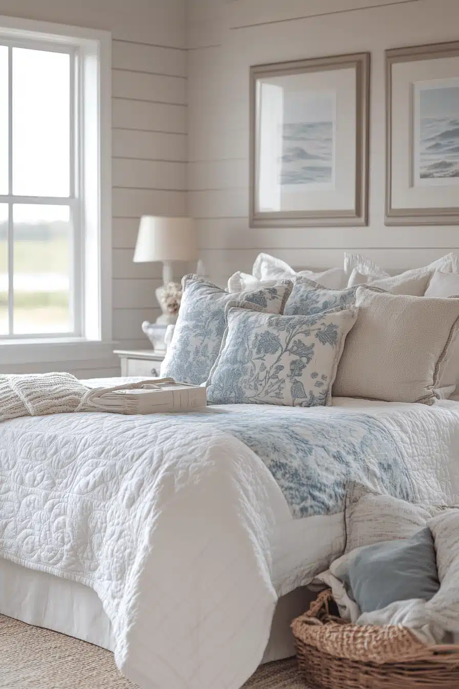 coastal cottage bedroom