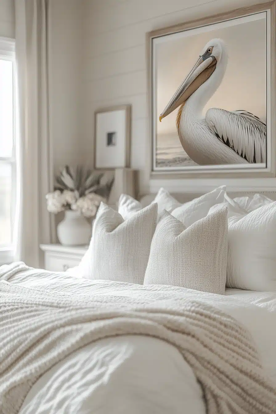 coastal cottage bedroom