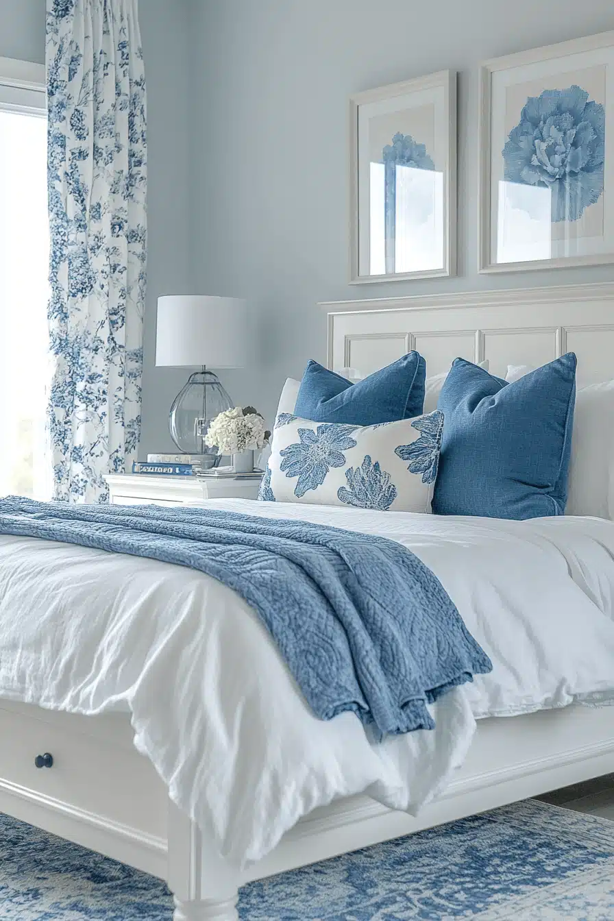 coastal cottage bedroom