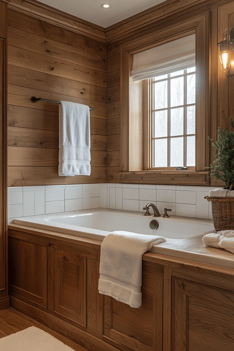 woodworker cabin bathroom
