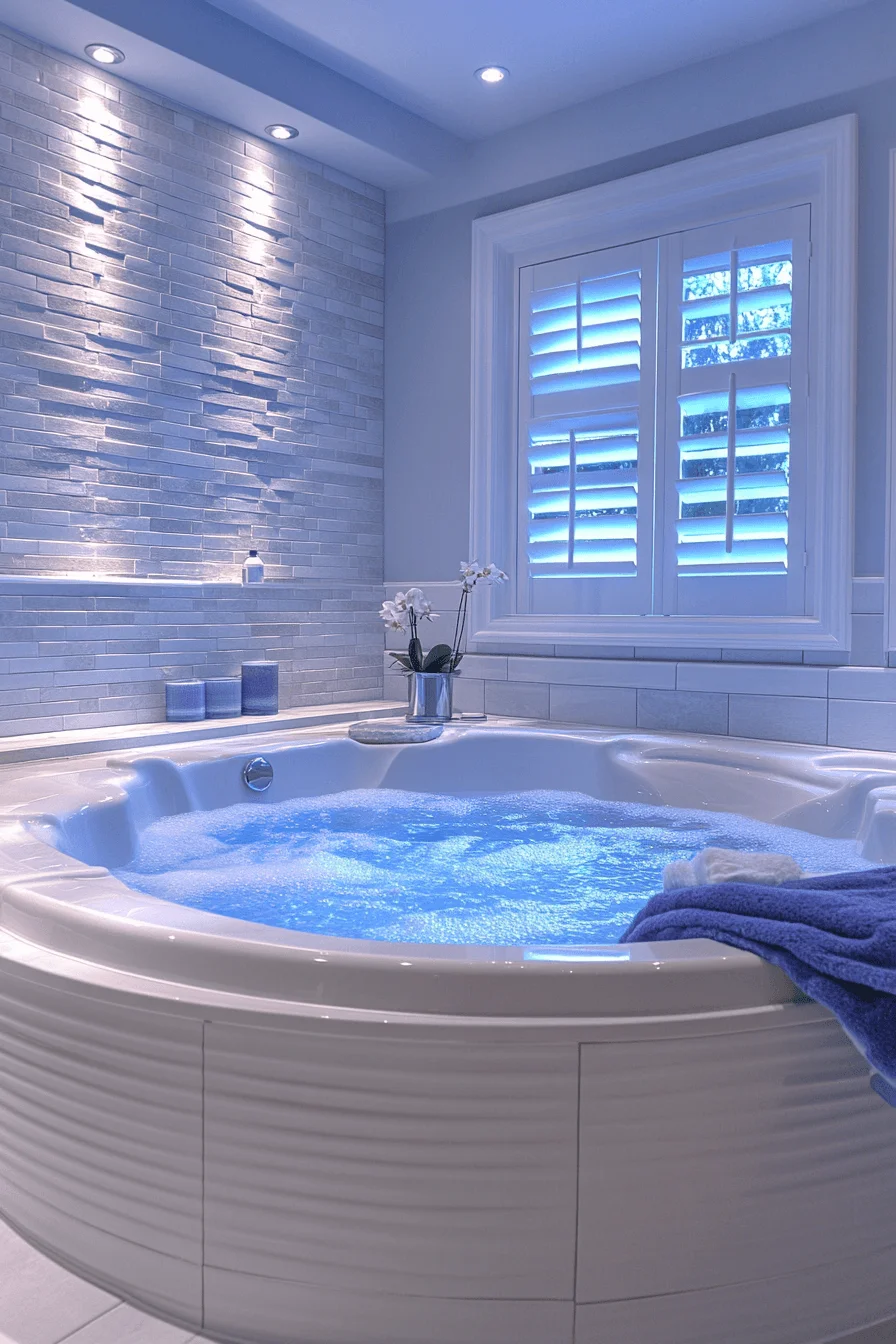 snowbound cabin bathroom