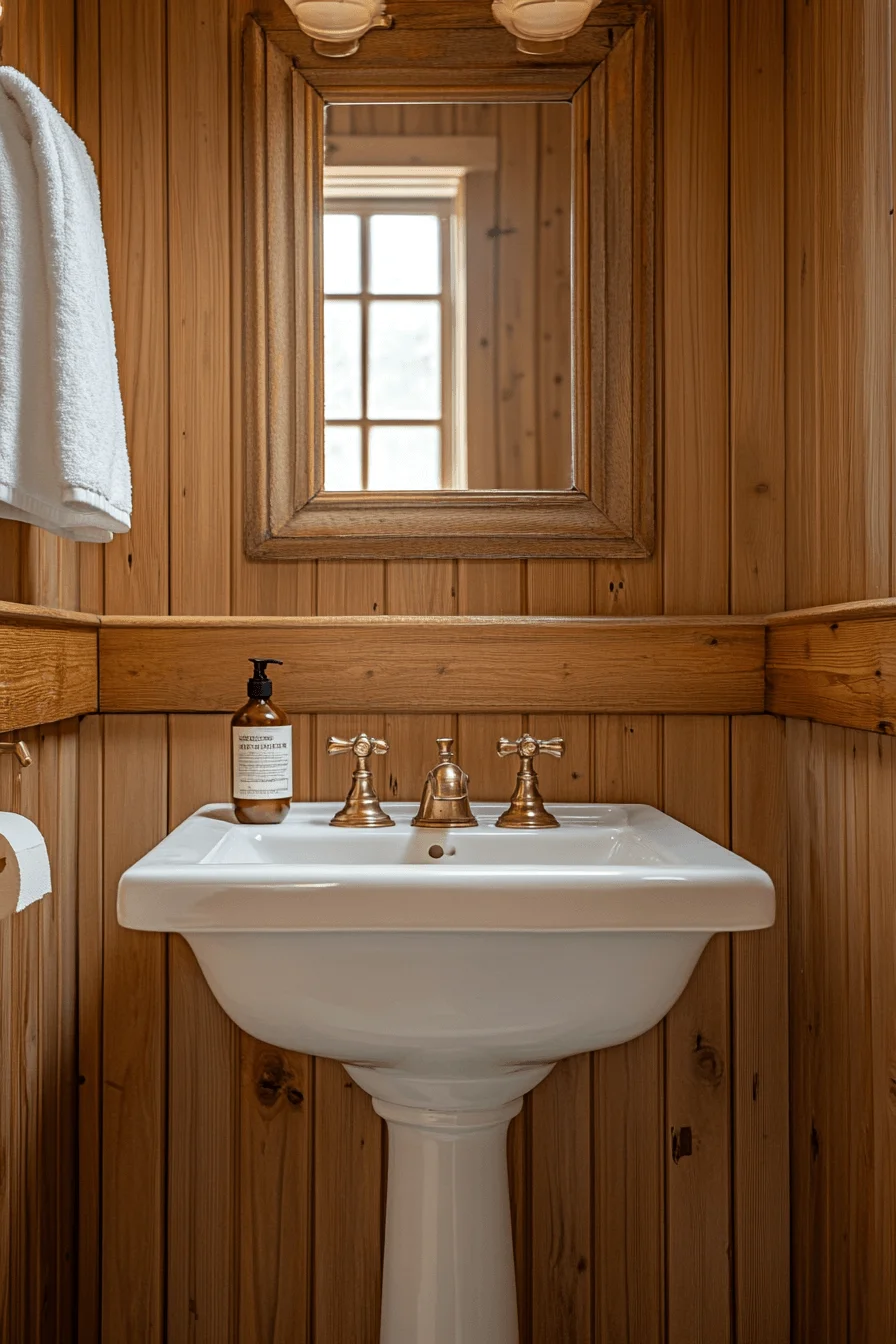 pioneer cabin bathroom
