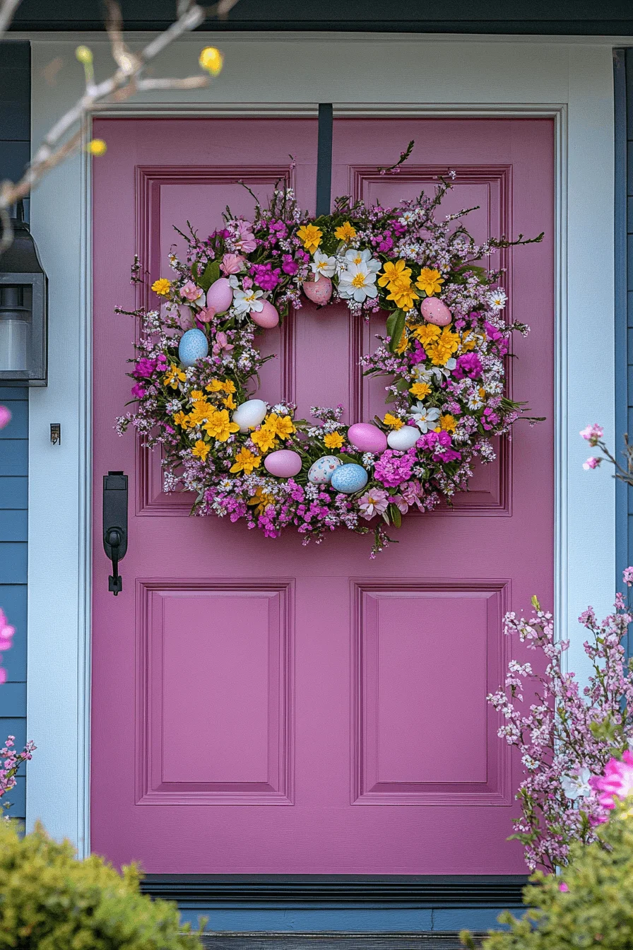 easter wreaths for front door