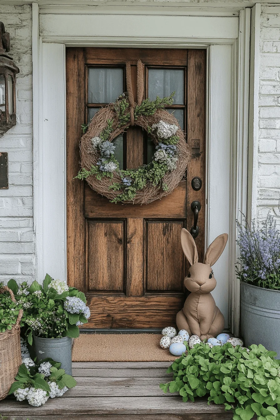easter wreaths for front door