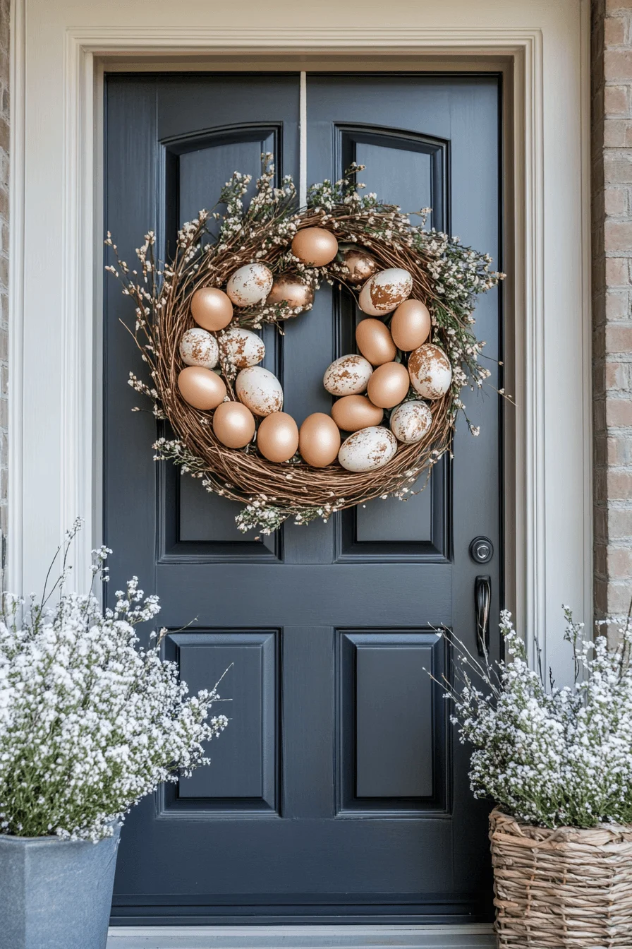 easter wreaths for front door