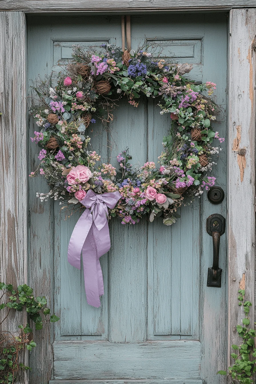easter wreaths for front door