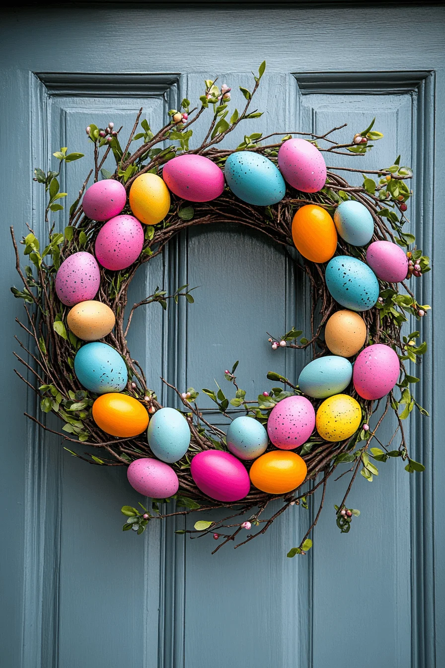 easter wreaths for front door