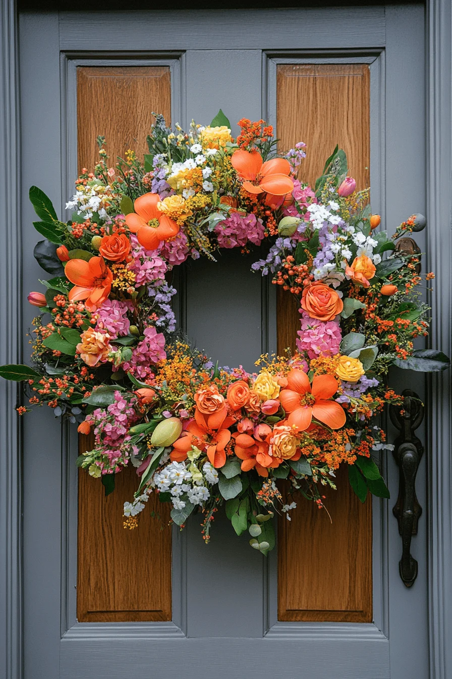 easter wreaths for front door