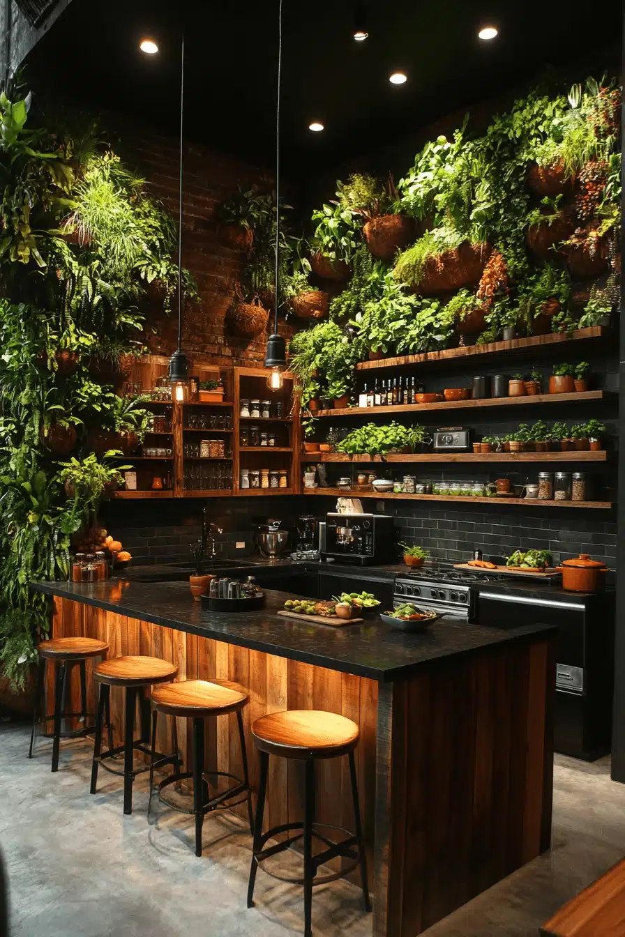 tropical kitchen design