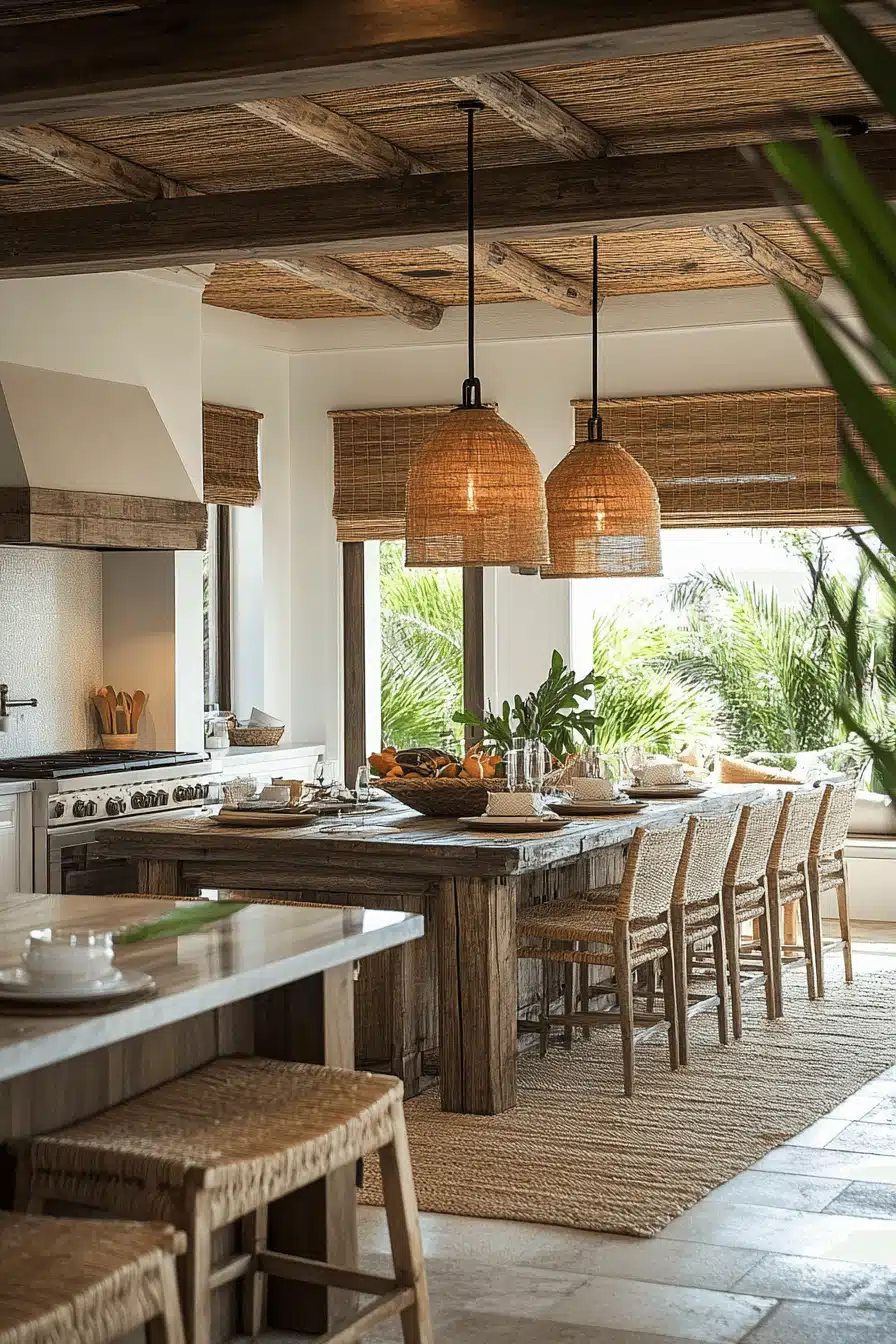 tropical kitchen design