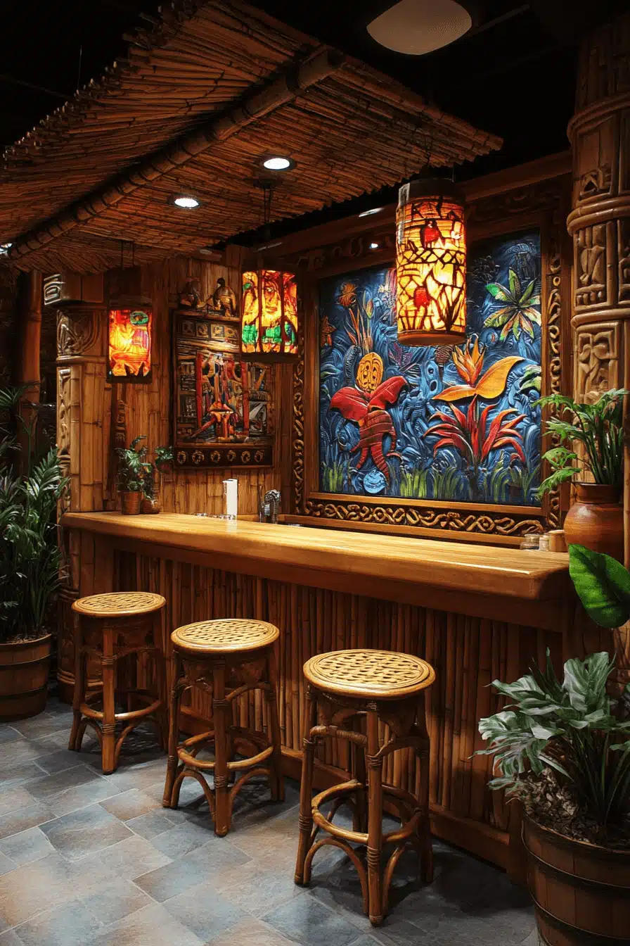 tropical kitchen design