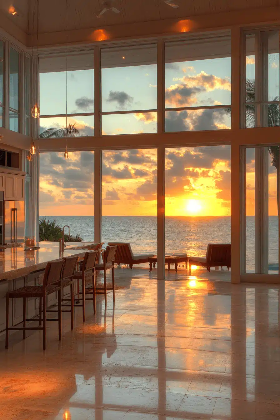tropical kitchen design
