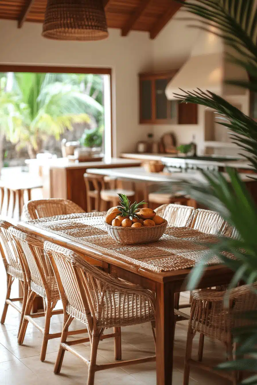 tropical kitchen design