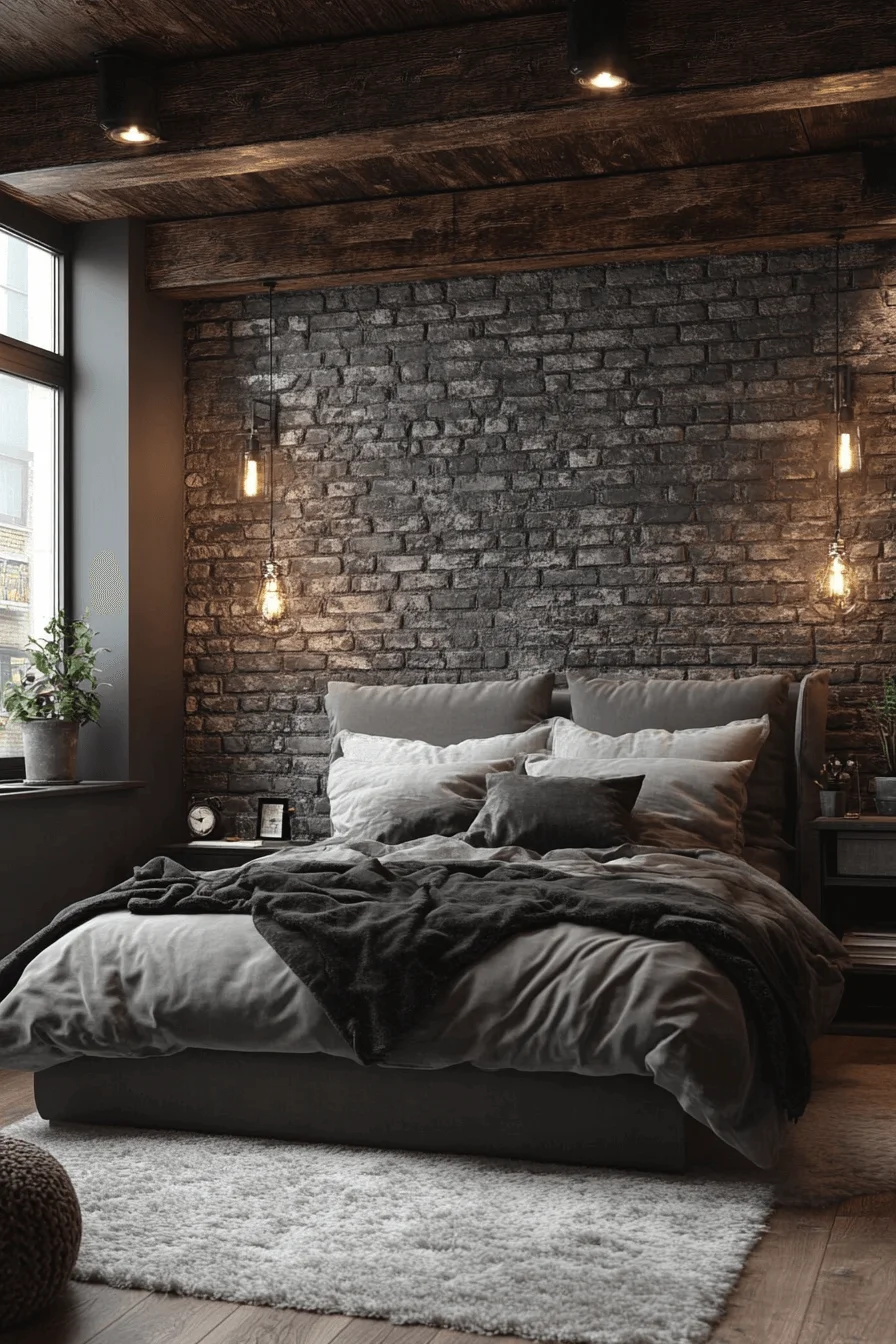 grey bedroom decor