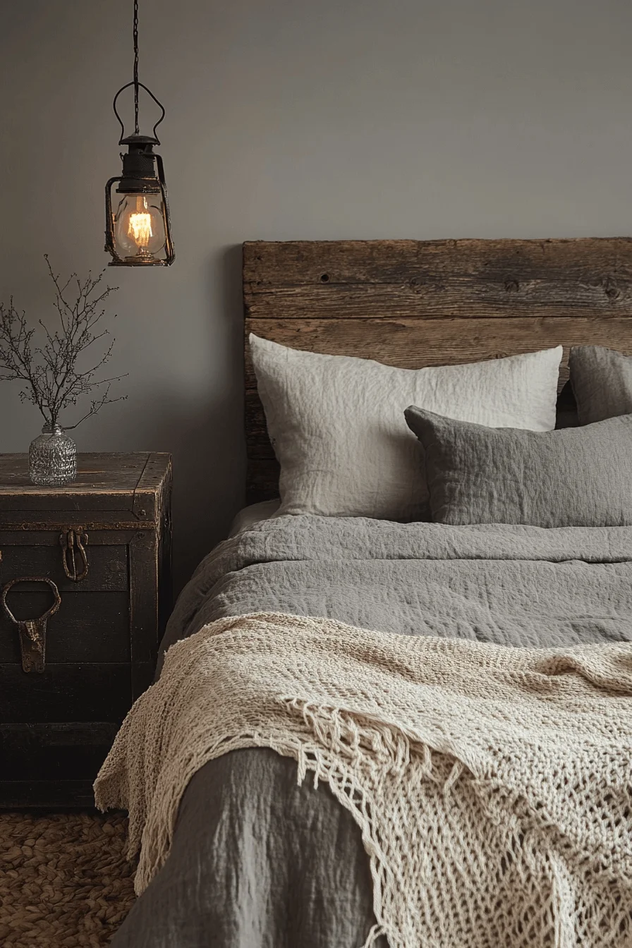grey bedroom decor