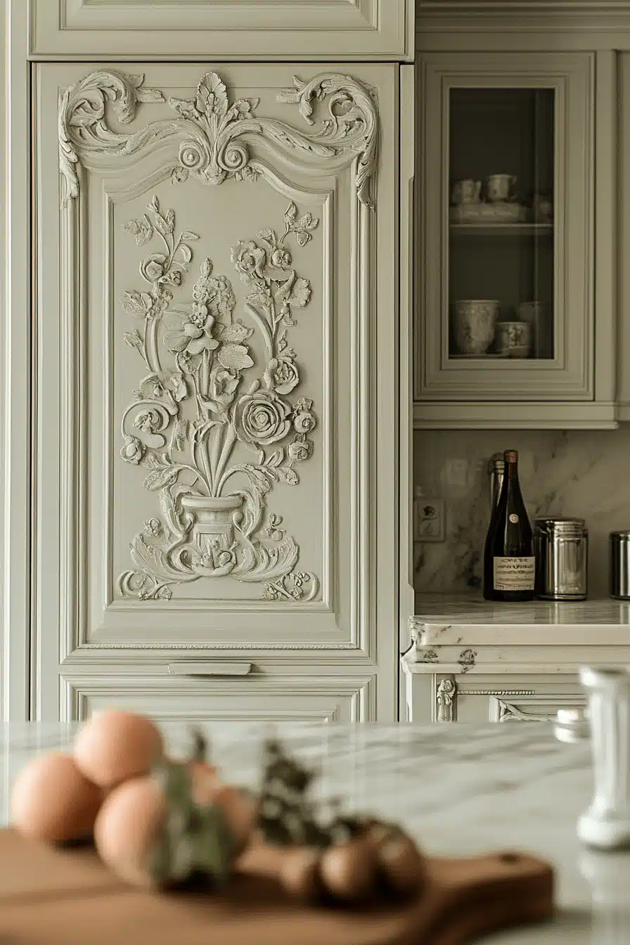 neoclassical kitchen