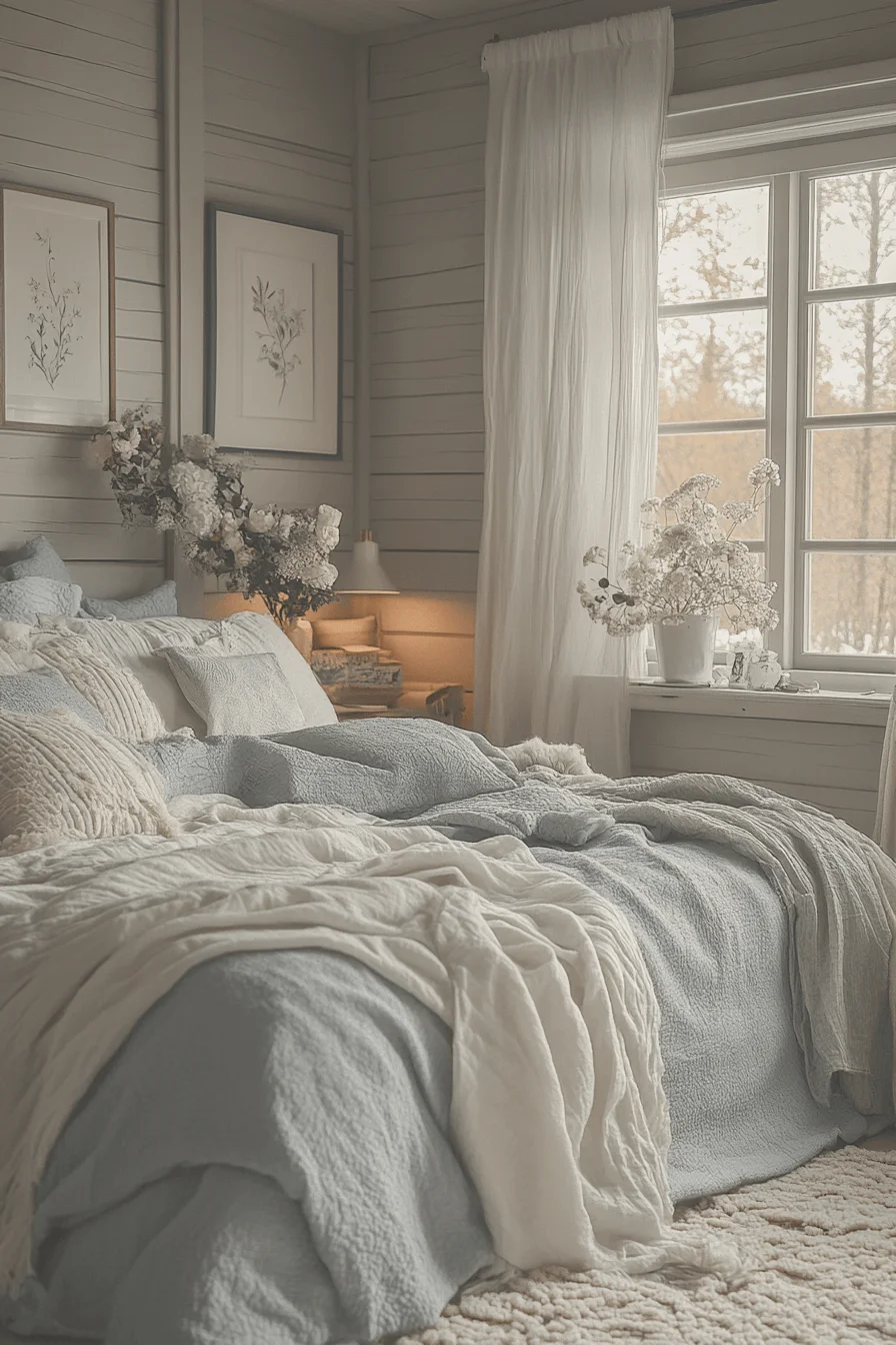 grey bedroom decor