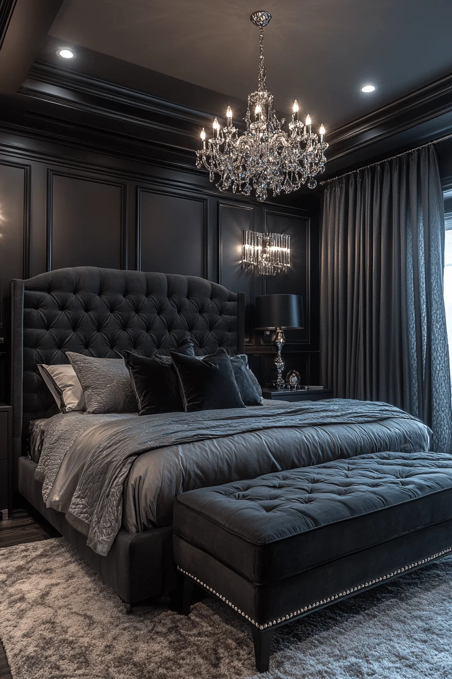 grey bedroom decor