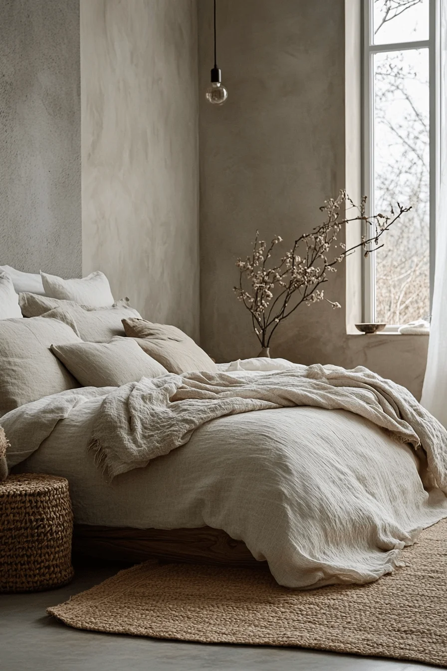 grey bedroom decor