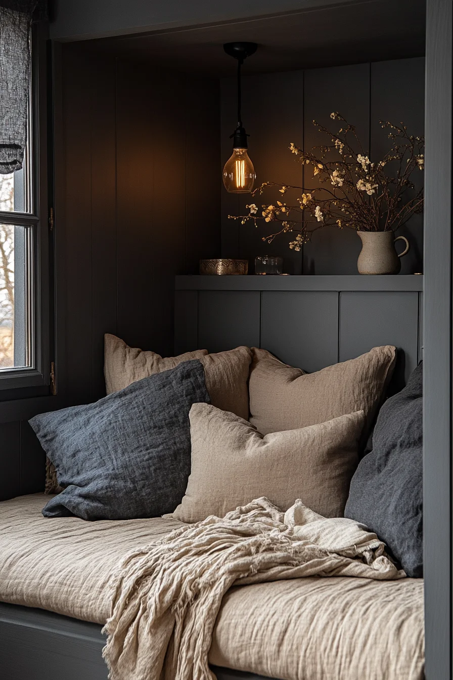 grey bedroom decor