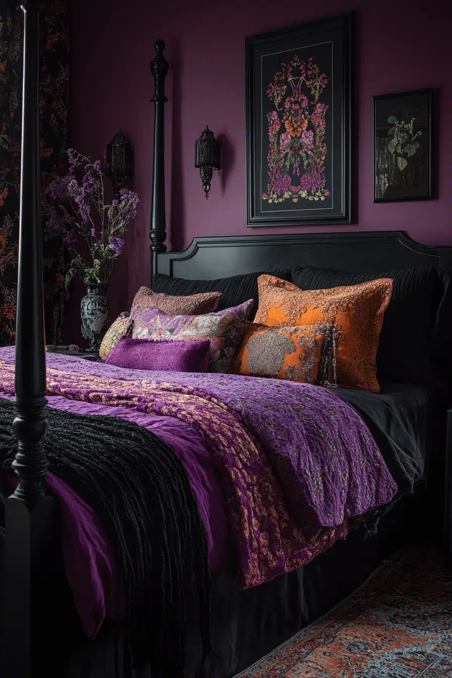 boho gothic bedroom