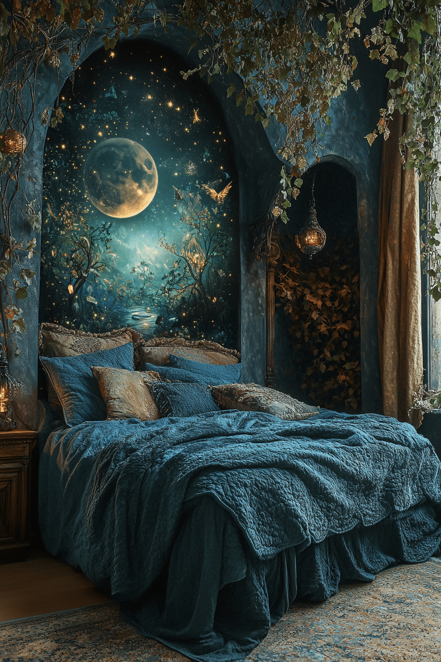 boho gothic bedroom
