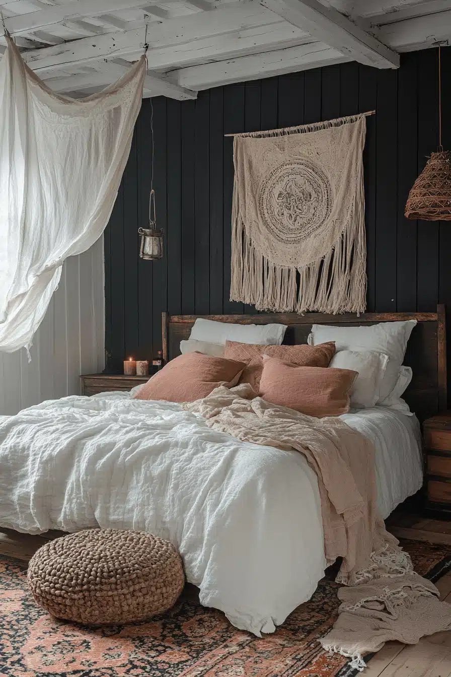 boho gothic bedroom
